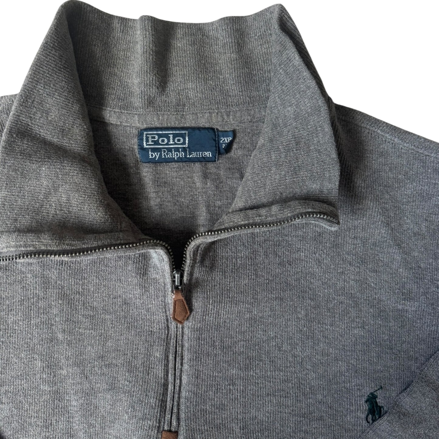2XL Ralph Lauren Grey 1/4 Zip