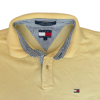 Large Tommy Hilfiger Yellow Polo Shirt