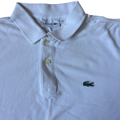 Extra Large Lacoste White Polo Shirt