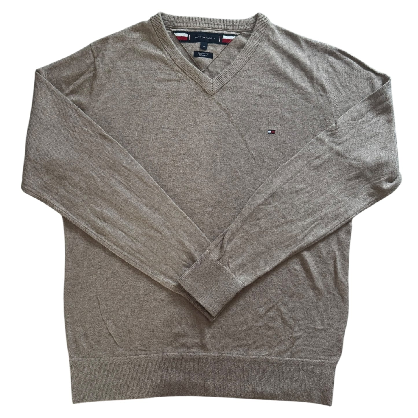 Medium Tommy Hilfiger Beige Knitted Jumper