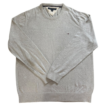 Extra Large Tommy Hilfiger Grey Knitted Jumper