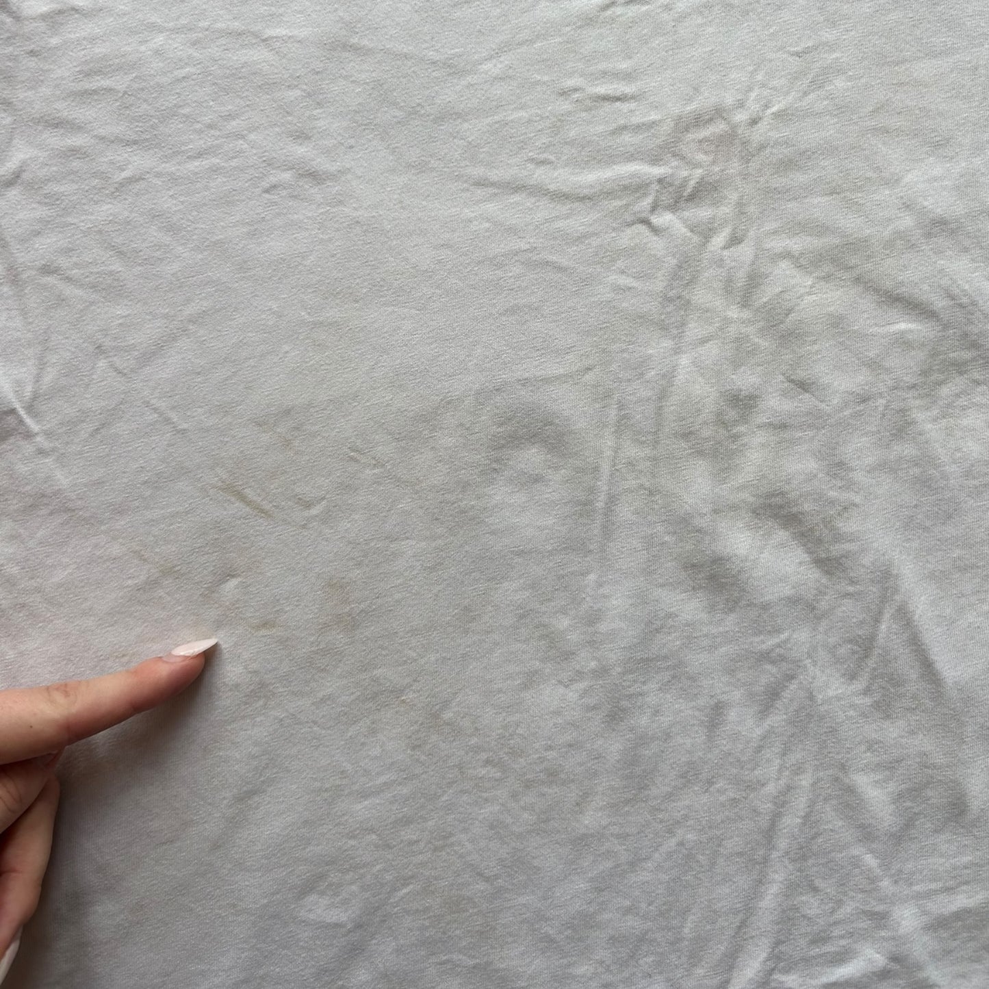 Large TBS White Polo Shirt