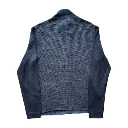 Large Calvin Klein Navy Full Zip Jumper