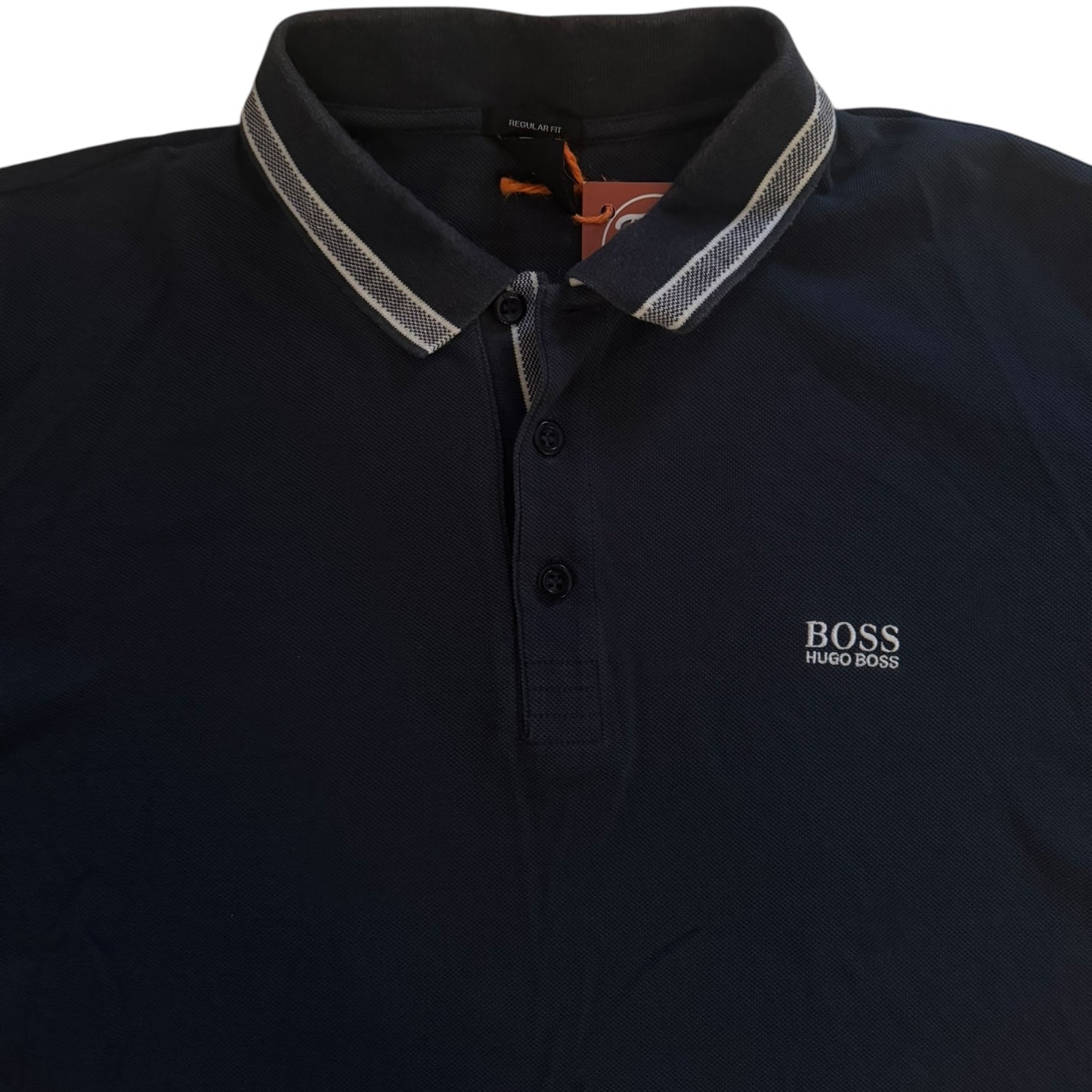Extra Large Boss Navy Polo Shirt