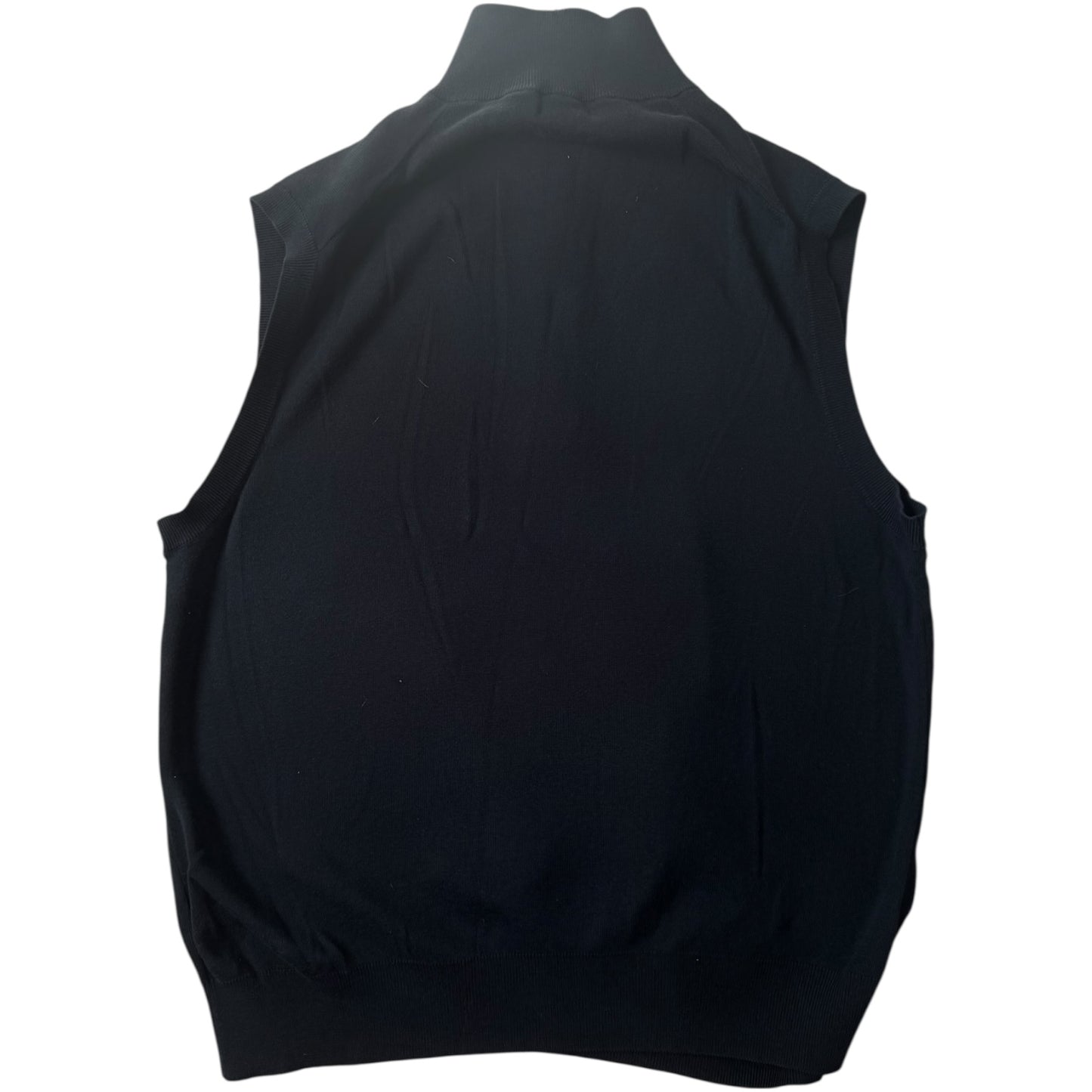 Large Ralph Lauren Black Knitted Sweater Vest