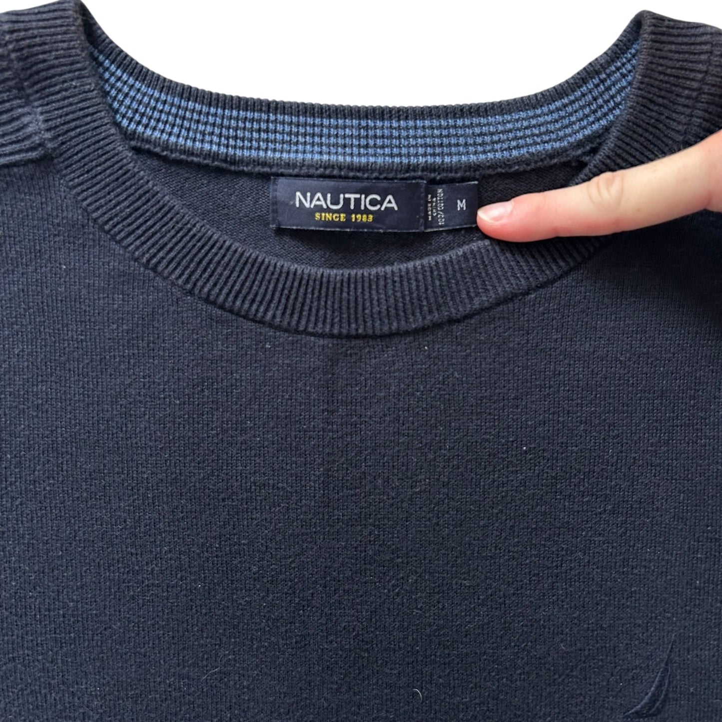 Medium Nautica Navy Sweatshirt