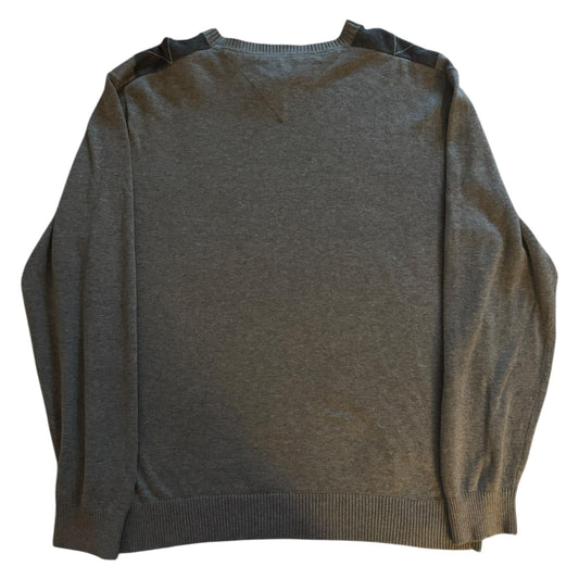 Large Tommy Hilfiger Grey Knitted Jumper