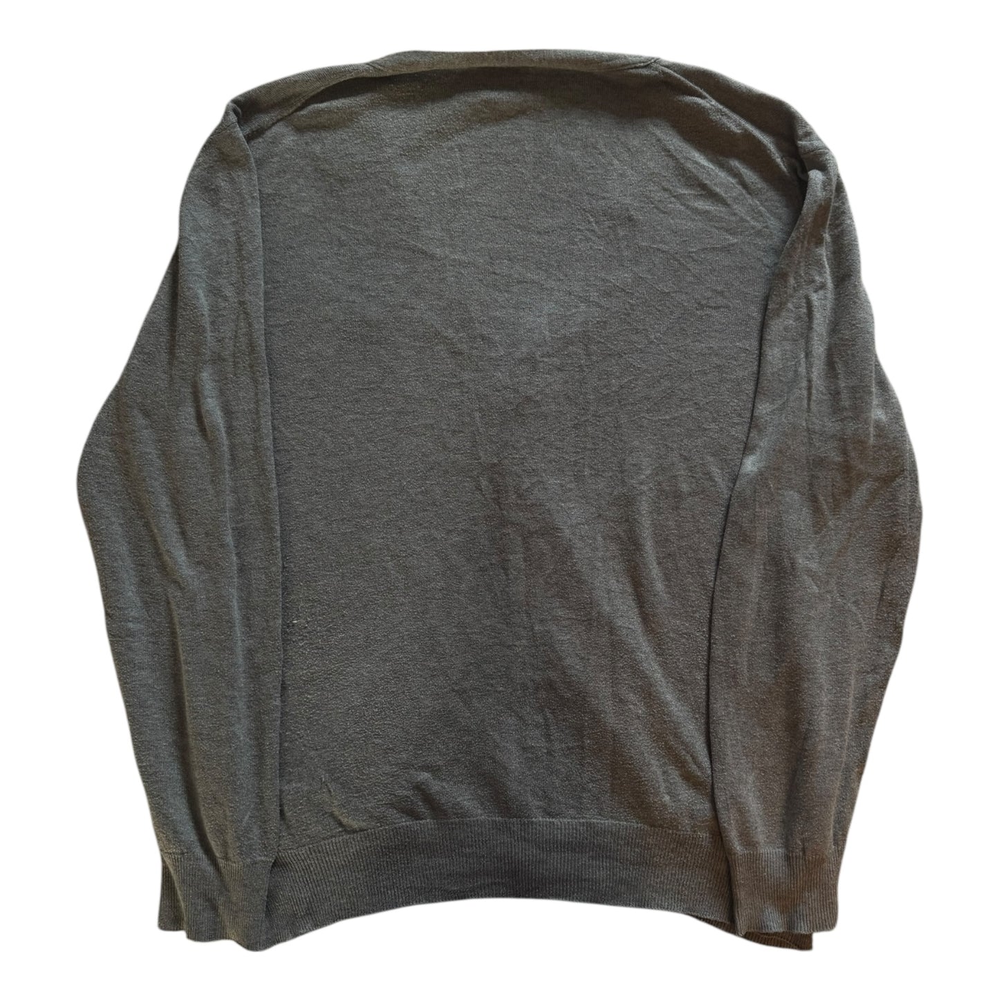 Extra Large Gant Grey Knitted Cardigan