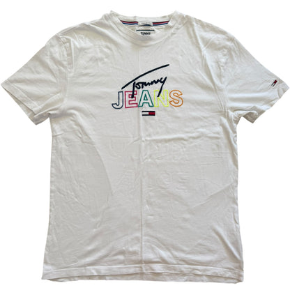 Small Tommy Hilfiger White Graphic T-Shirt