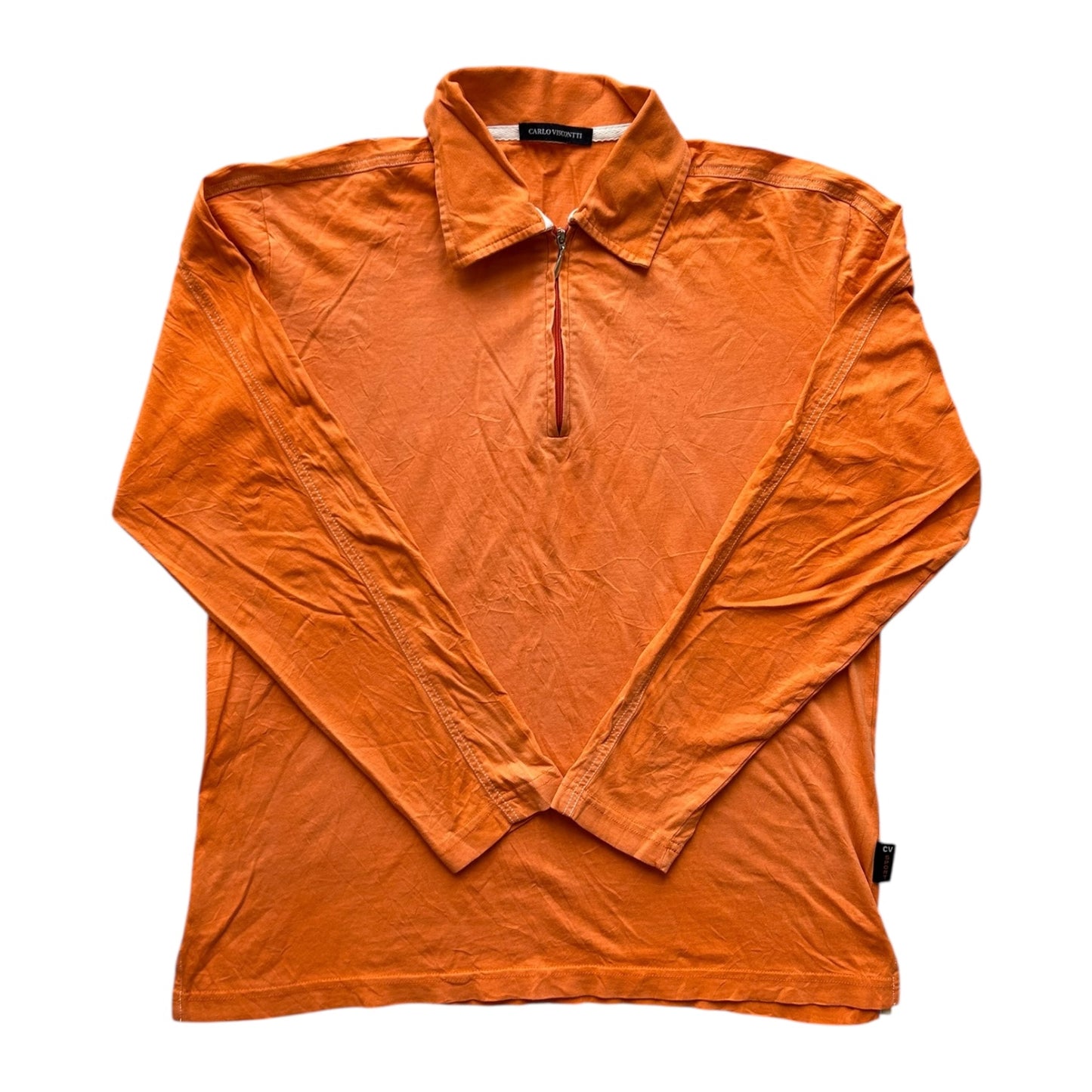 Small Carlo Viscontti Orange 1/4 Zip