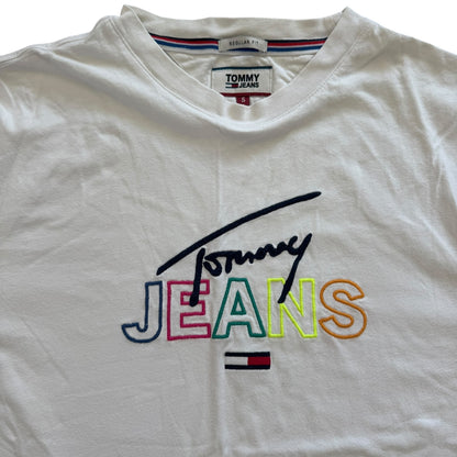 Small Tommy Hilfiger White Graphic T-Shirt