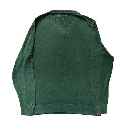Large Nautica Green Knitted Jumper