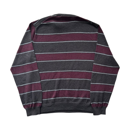 Extra Large Chaps Brown Knitted Jumper