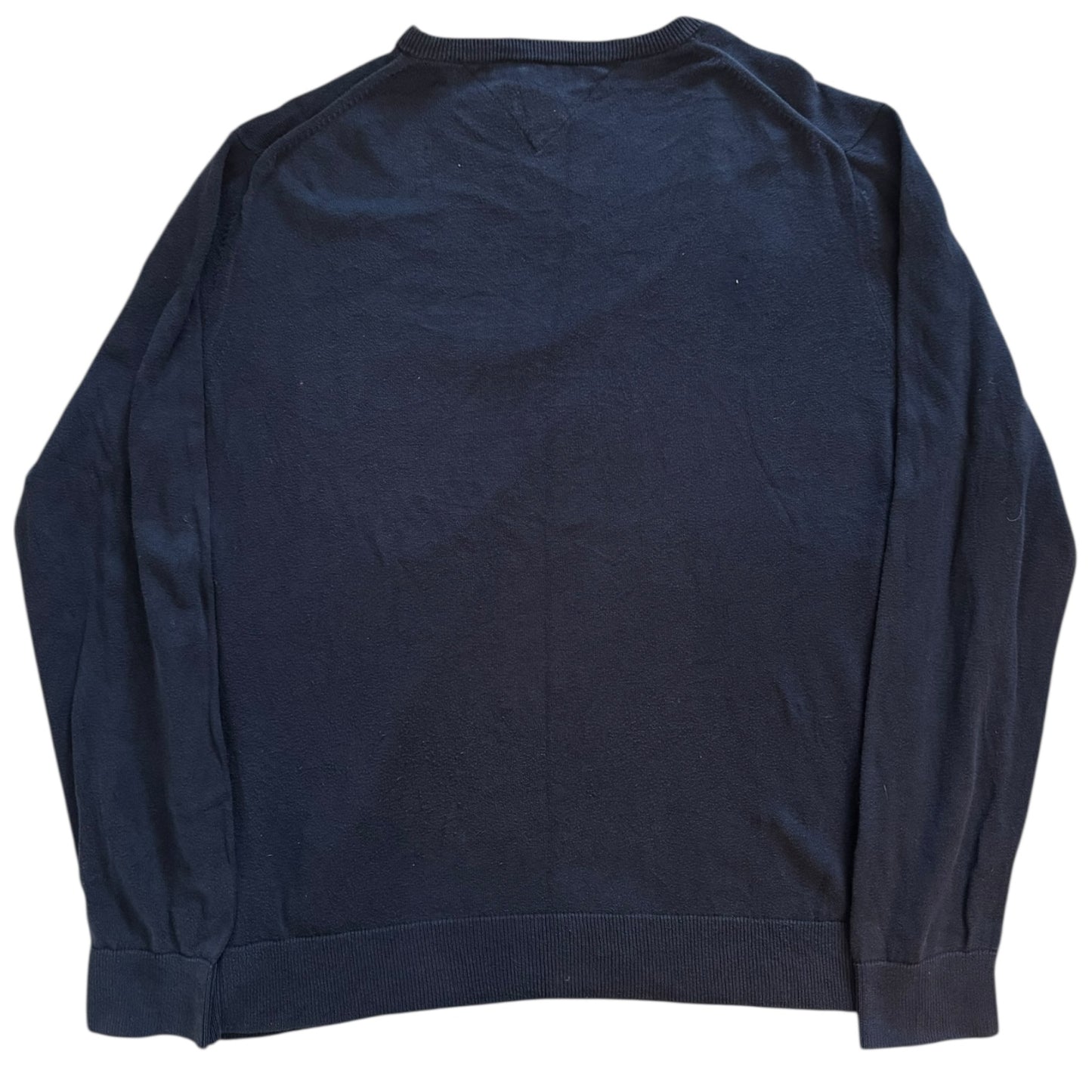 Large Tommy Hilfiger Navy Knitted Jumper