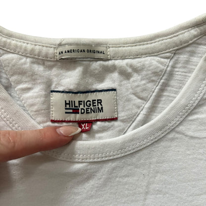 Extra Large Tommy Hilfiger White T-Shirt