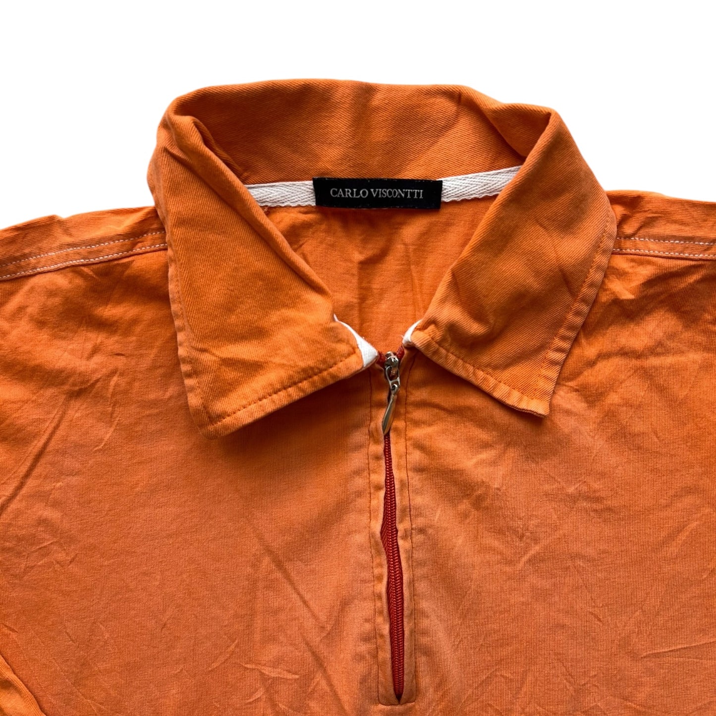 Small Carlo Viscontti Orange 1/4 Zip