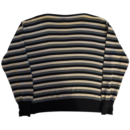 XXL Ralph Lauren Blue Striped Knitted Jumper