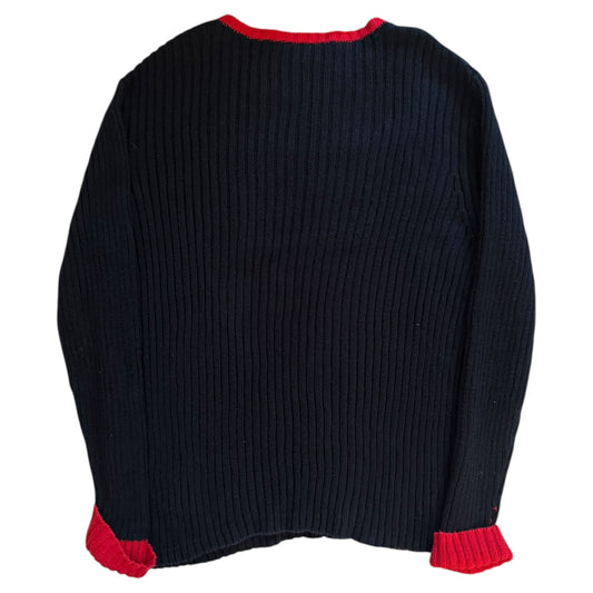 Women’s Extra Large Carolina Colours Navy Knitted USA Flag Jumper