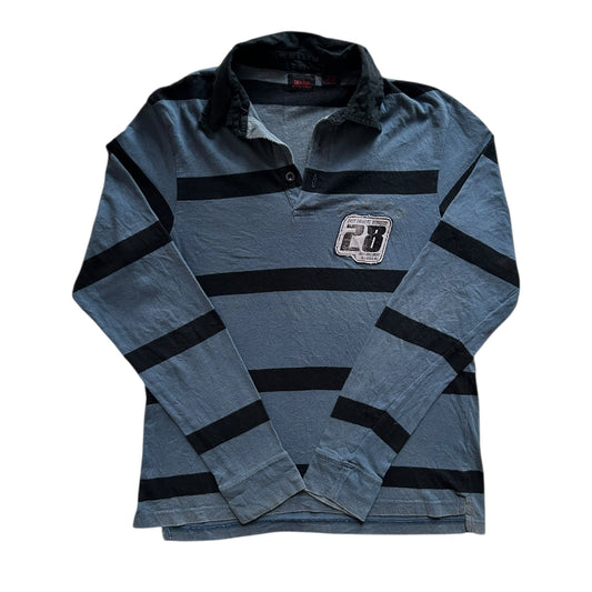 Medium Zara Blue Rugby Shirt