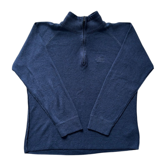 Large The North Face Navy 1/4 Zip