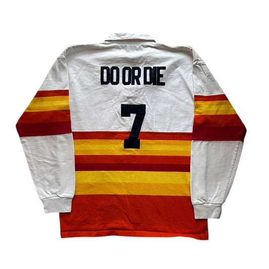 Extra Large Do or Die White Rugby Shirt