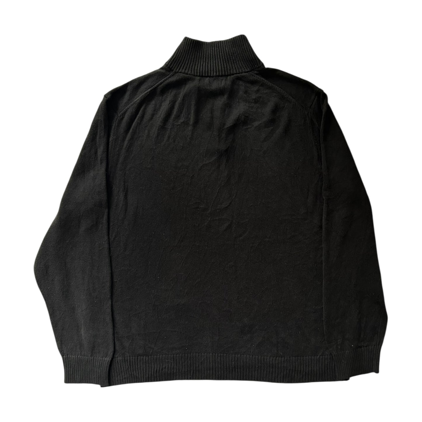 Large Nautica Black 1/4 Zip