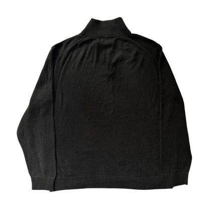 Large Nautica Black 1/4 Zip