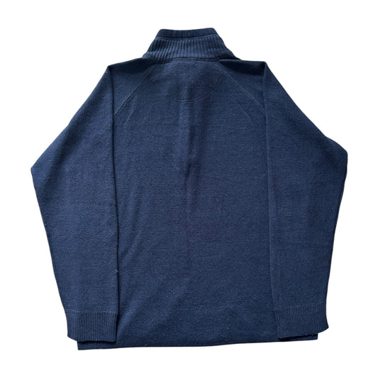 Large The North Face Navy 1/4 Zip