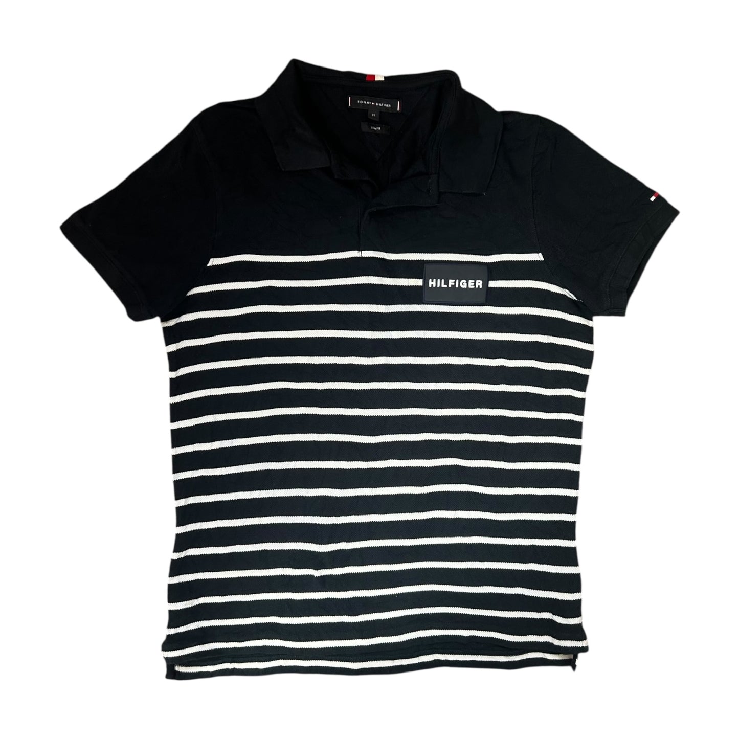 Medium Tommy Hilfiger Black Polo Shirt