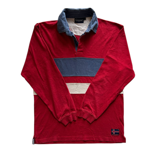 Small Giannone Red Rugby Shirt