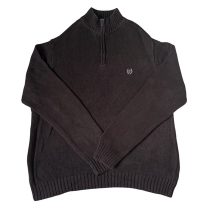 Large Chaps Brown 1/4 Zip