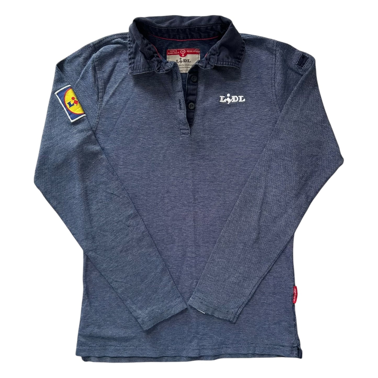 Extra Small Lidl Blue Polo Shirt