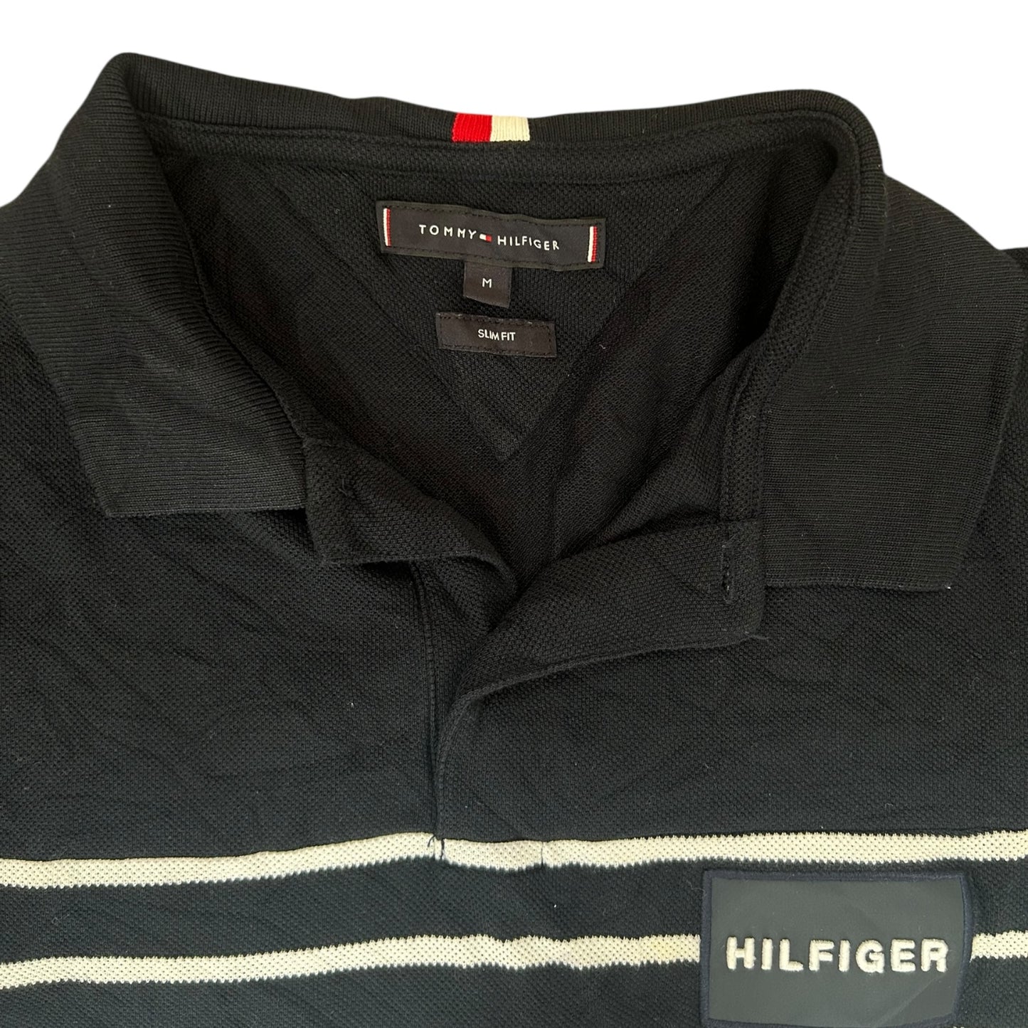 Medium Tommy Hilfiger Black Polo Shirt