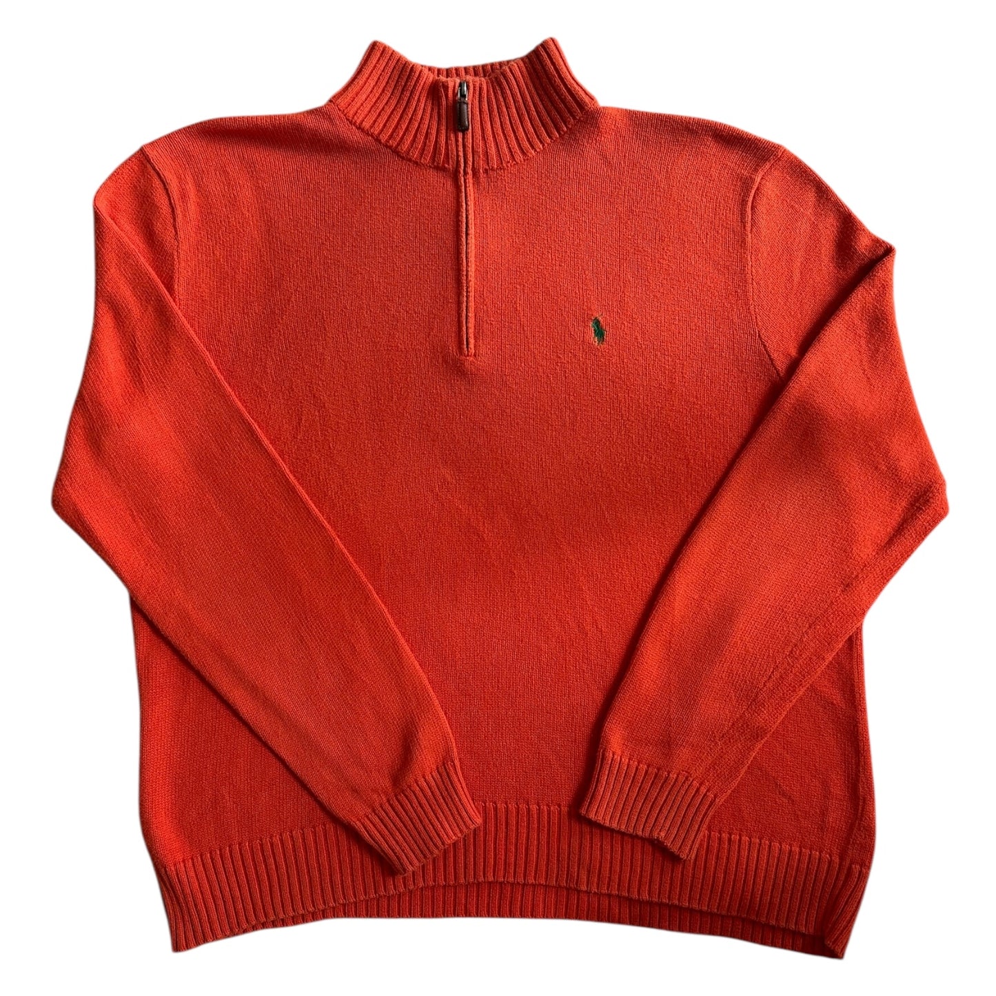 Extra Large Ralph Lauren Orange 1/4 Zip