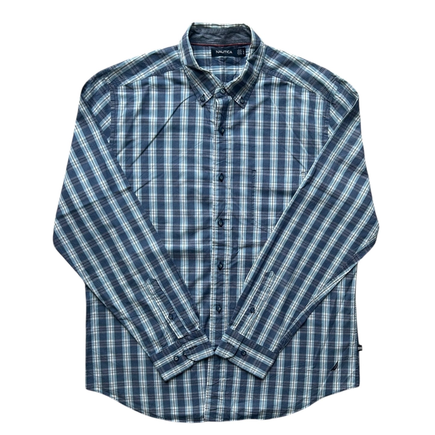 Extra Large Nautica Blue Shirt