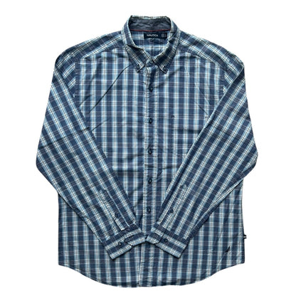 Extra Large Nautica Blue Shirt