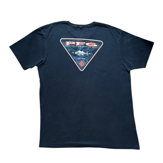 XXL Columbia PFG Navy T-Shirt