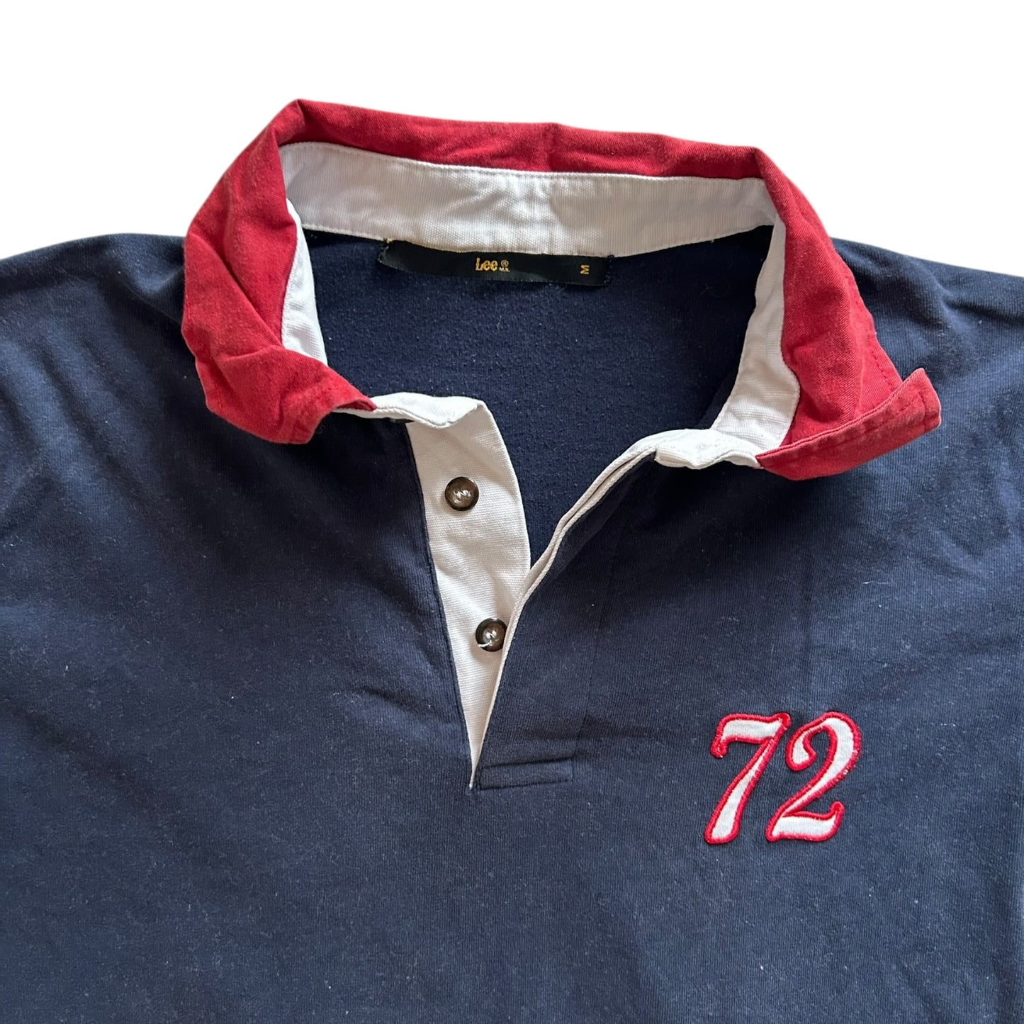Medium Lee Navy Rugby Shirt