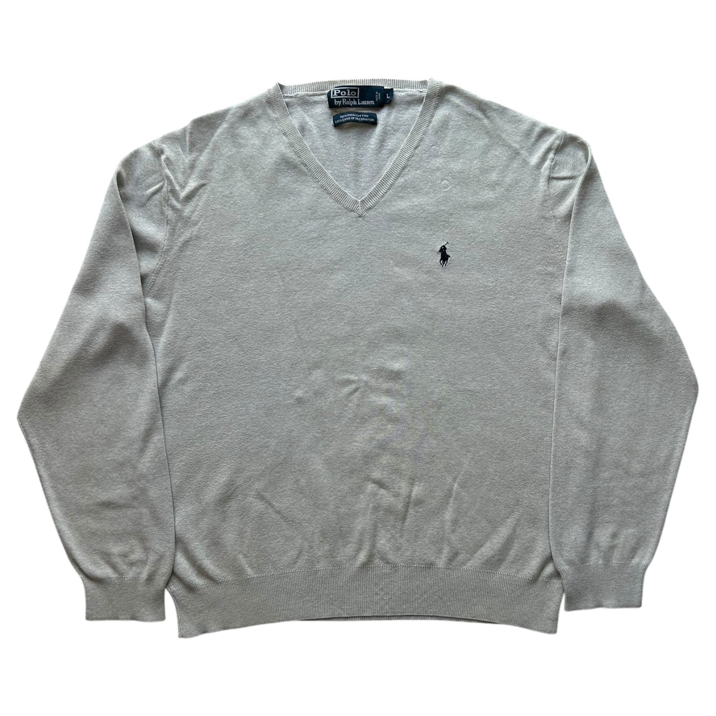 Large Ralph Lauren Grey Sweatshirt
