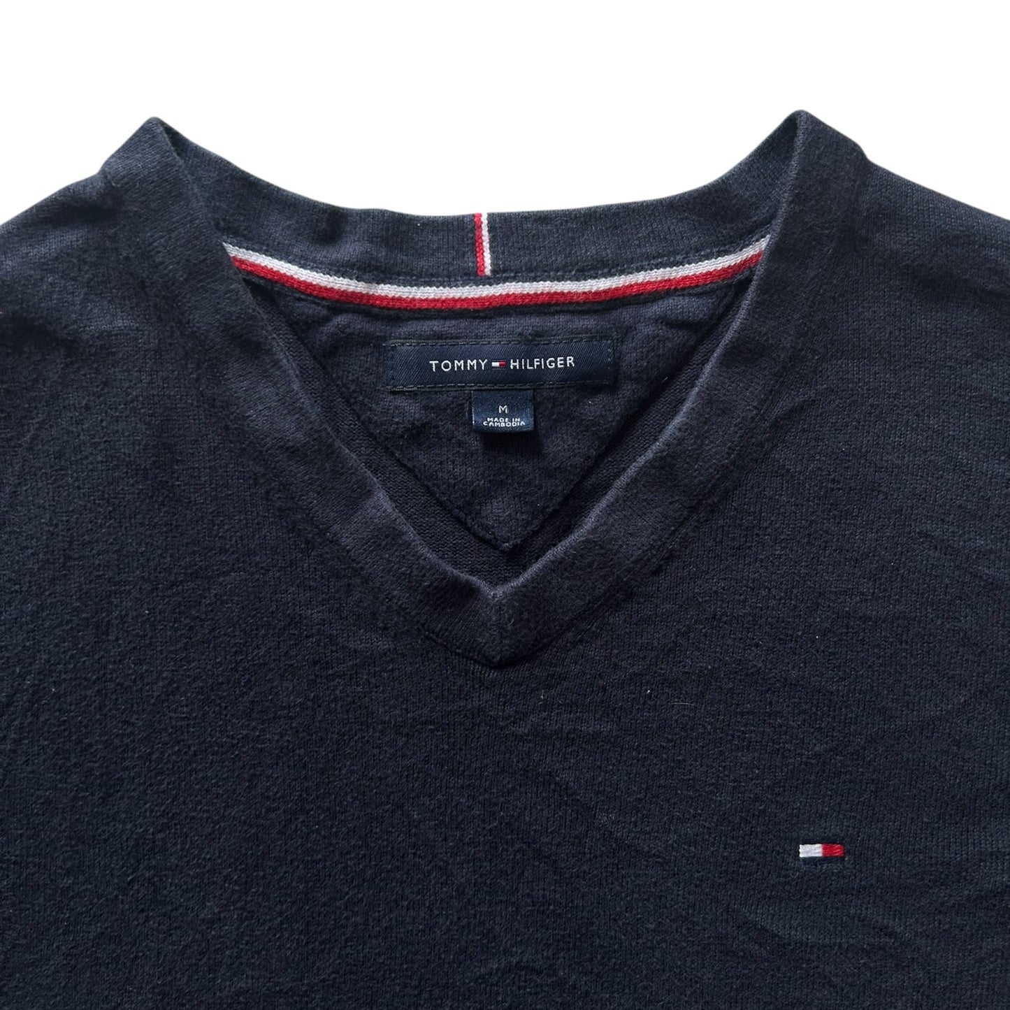 Medium Tommy Hilfiger Navy Knitted Jumper