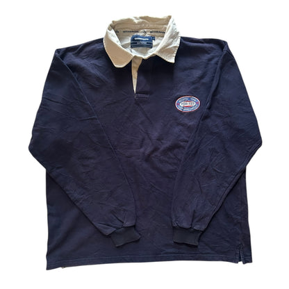 Large Quebramar Navy Rugby Shirt