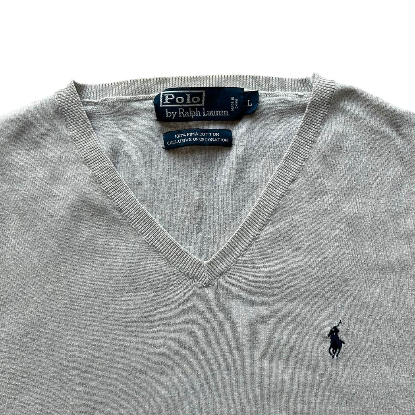 Large Ralph Lauren Grey Sweatshirt
