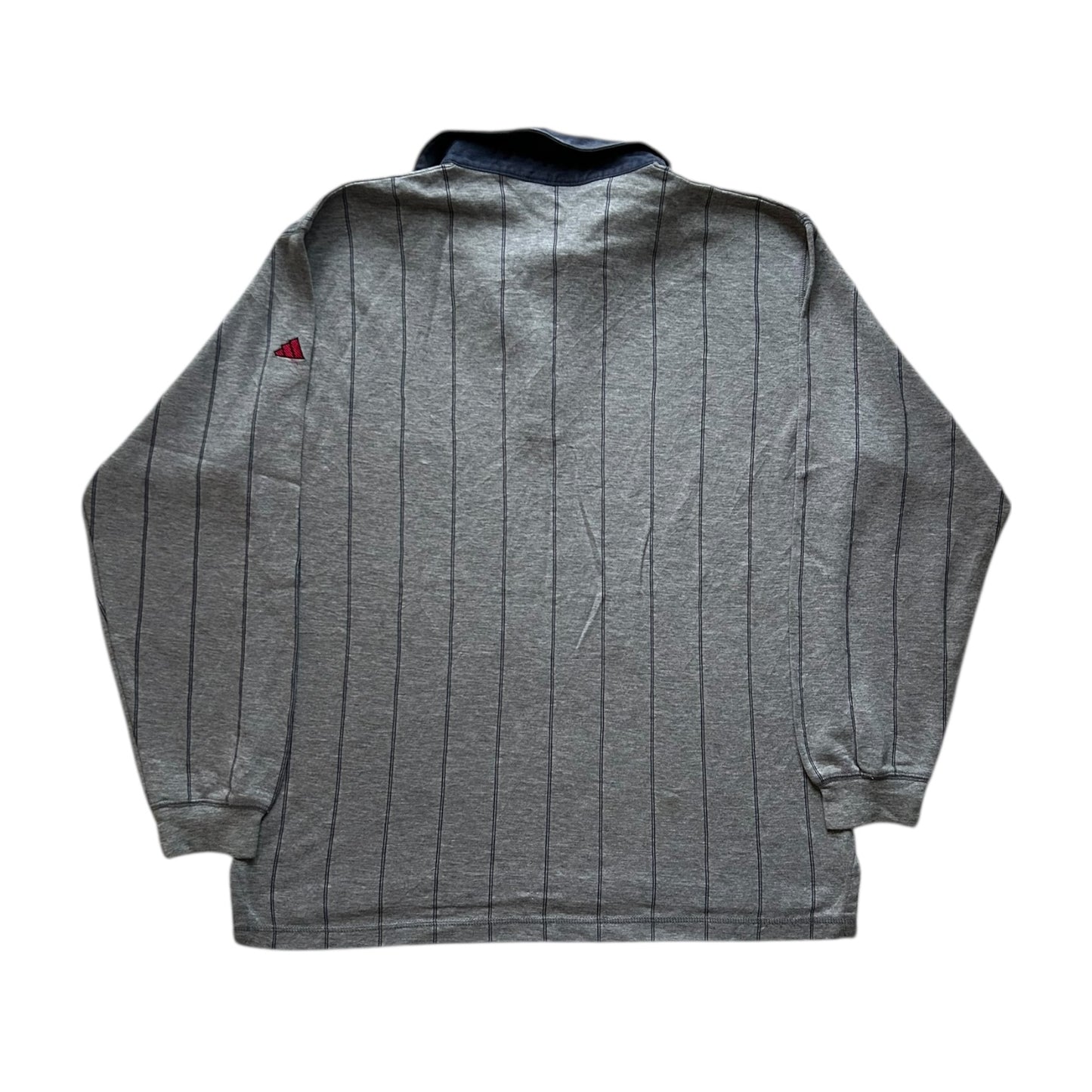 Large Adidas Grey Rugby Shirt
