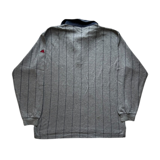 Large Adidas Grey Rugby Shirt