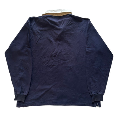 Large Quebramar Navy Rugby Shirt