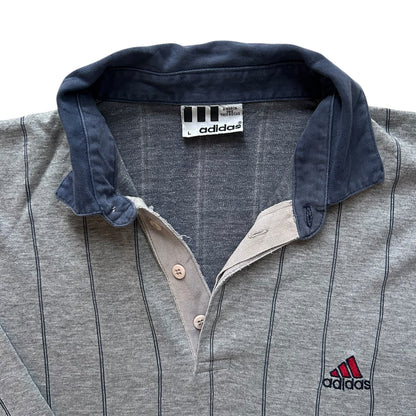 Large Adidas Grey Rugby Shirt