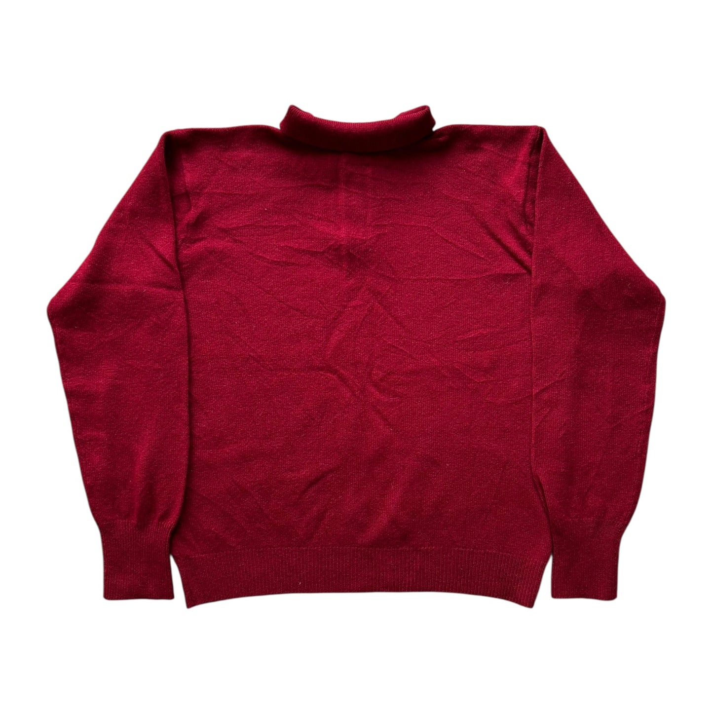 Medium Ralph Lauren Red Wool Knitted Jumper