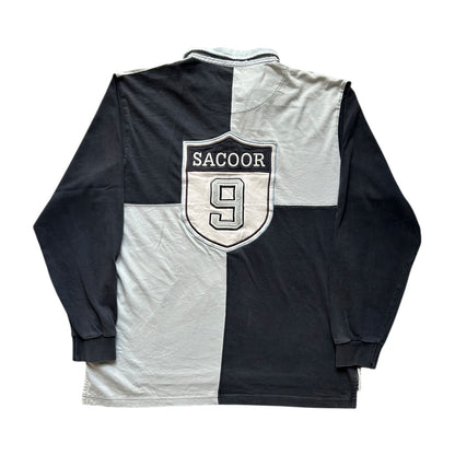 Medium Sacoor Sport Navy Rugby Shirt