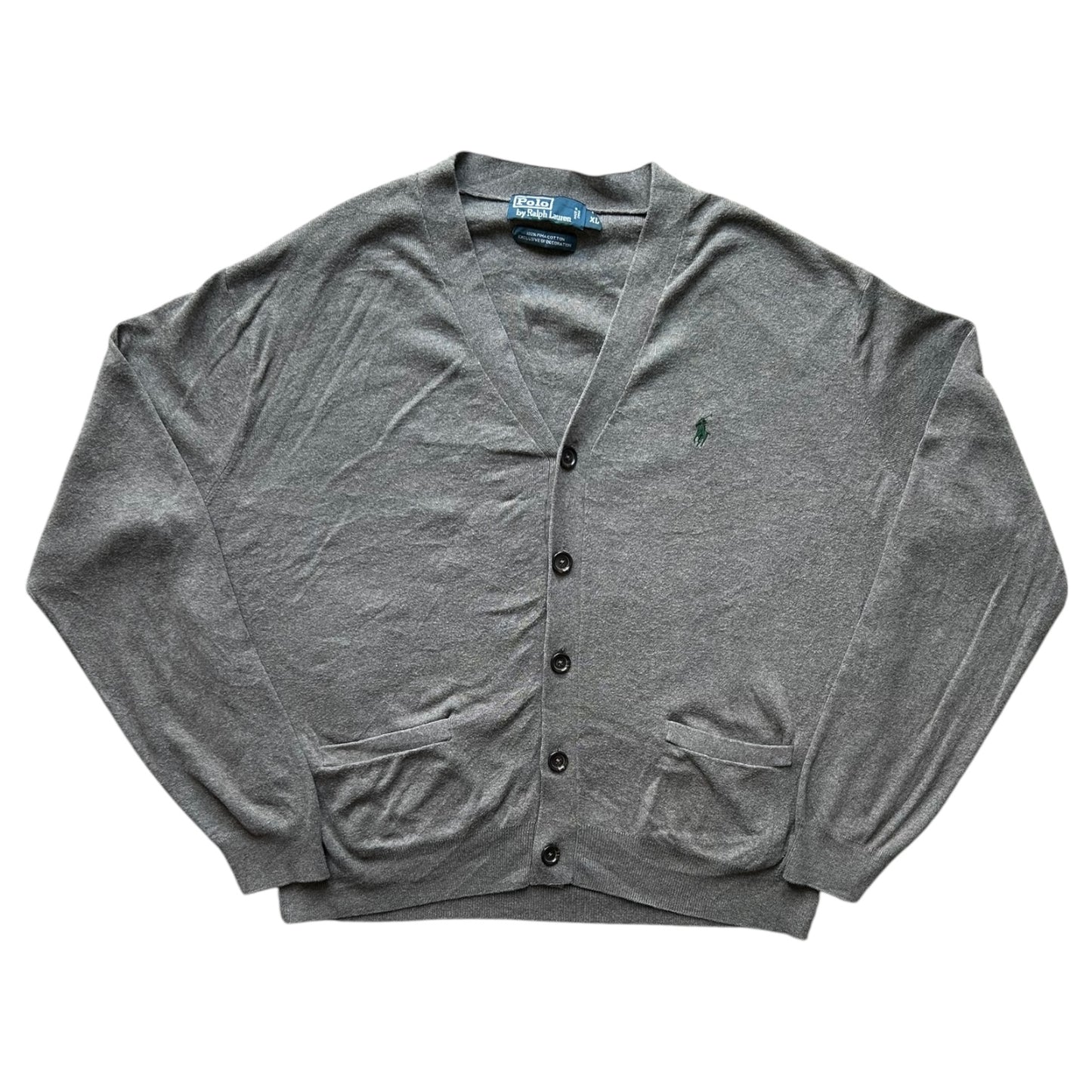 Extra Large Ralph Lauren Grey Cardigan