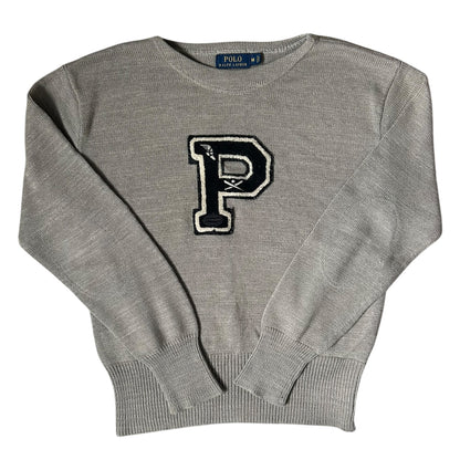 Medium Ralph Lauren Beige P Wing Knitted Jumper